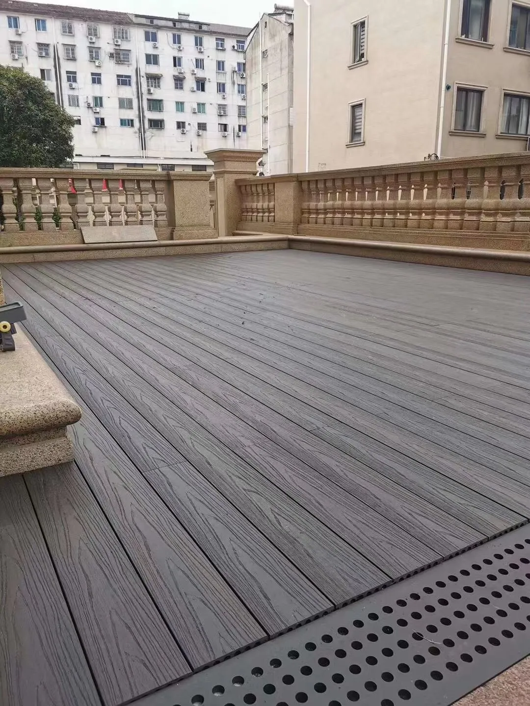 Co-extrusion Double Color WPC Decking 138×23mm
