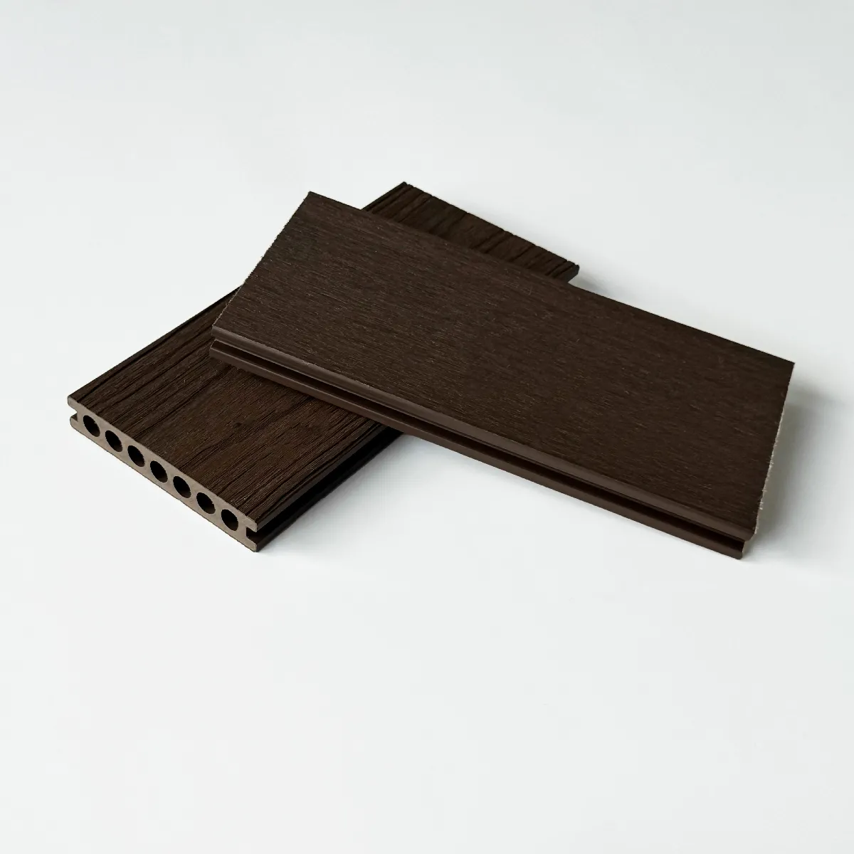 Co-extrusion 7 holes WPC decking 140x23mm