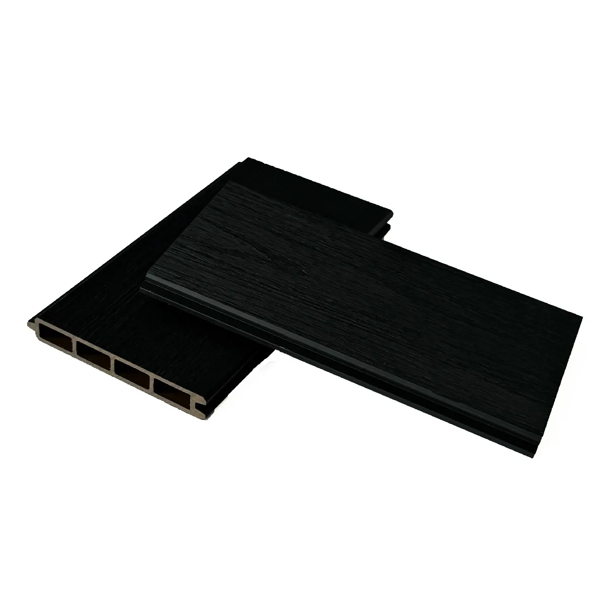 Co-extrusion 4 square holes WPC Fencing 160×22.22mm