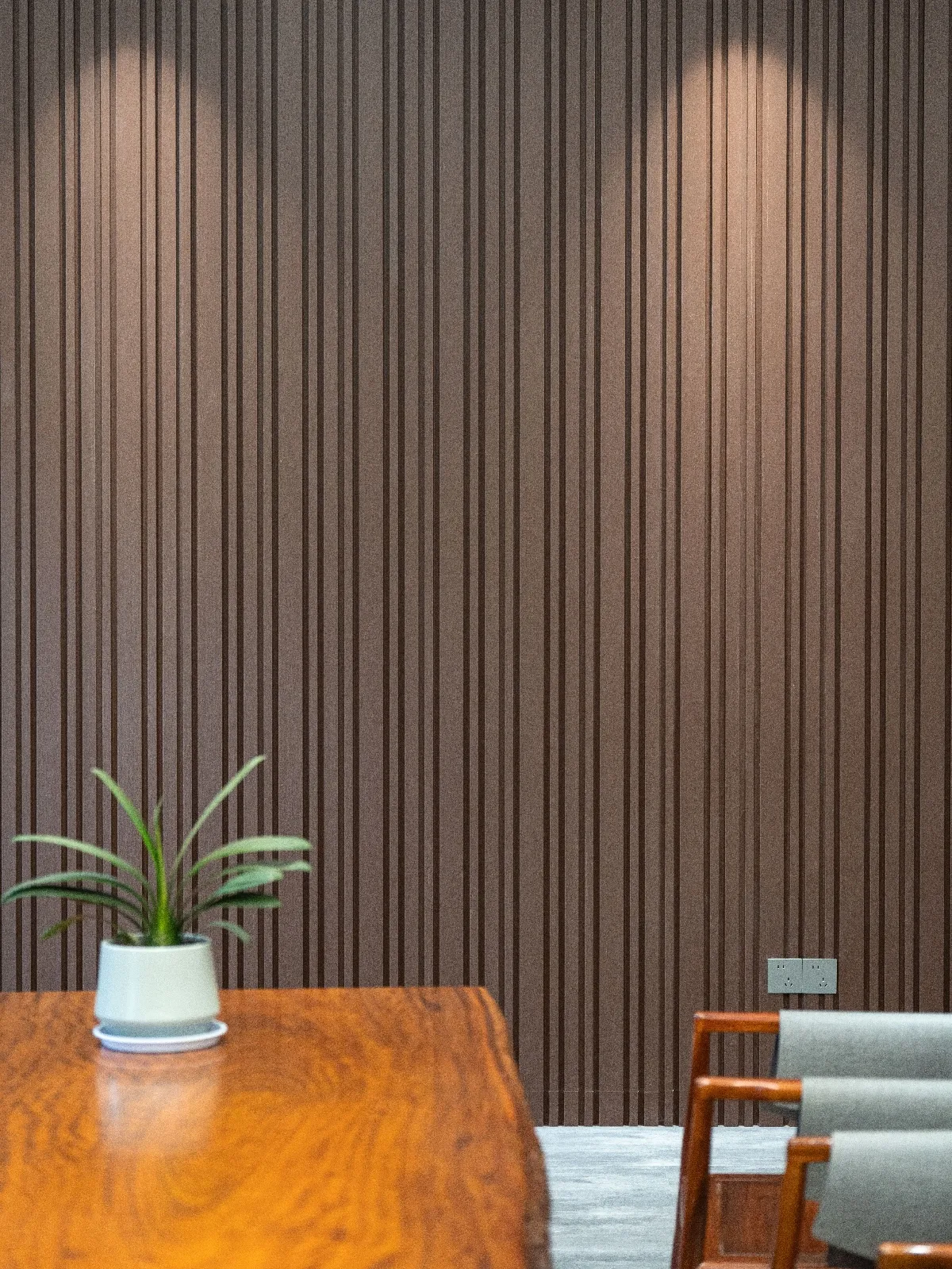 Irregular 5 holes WPC Facade 219×26mm