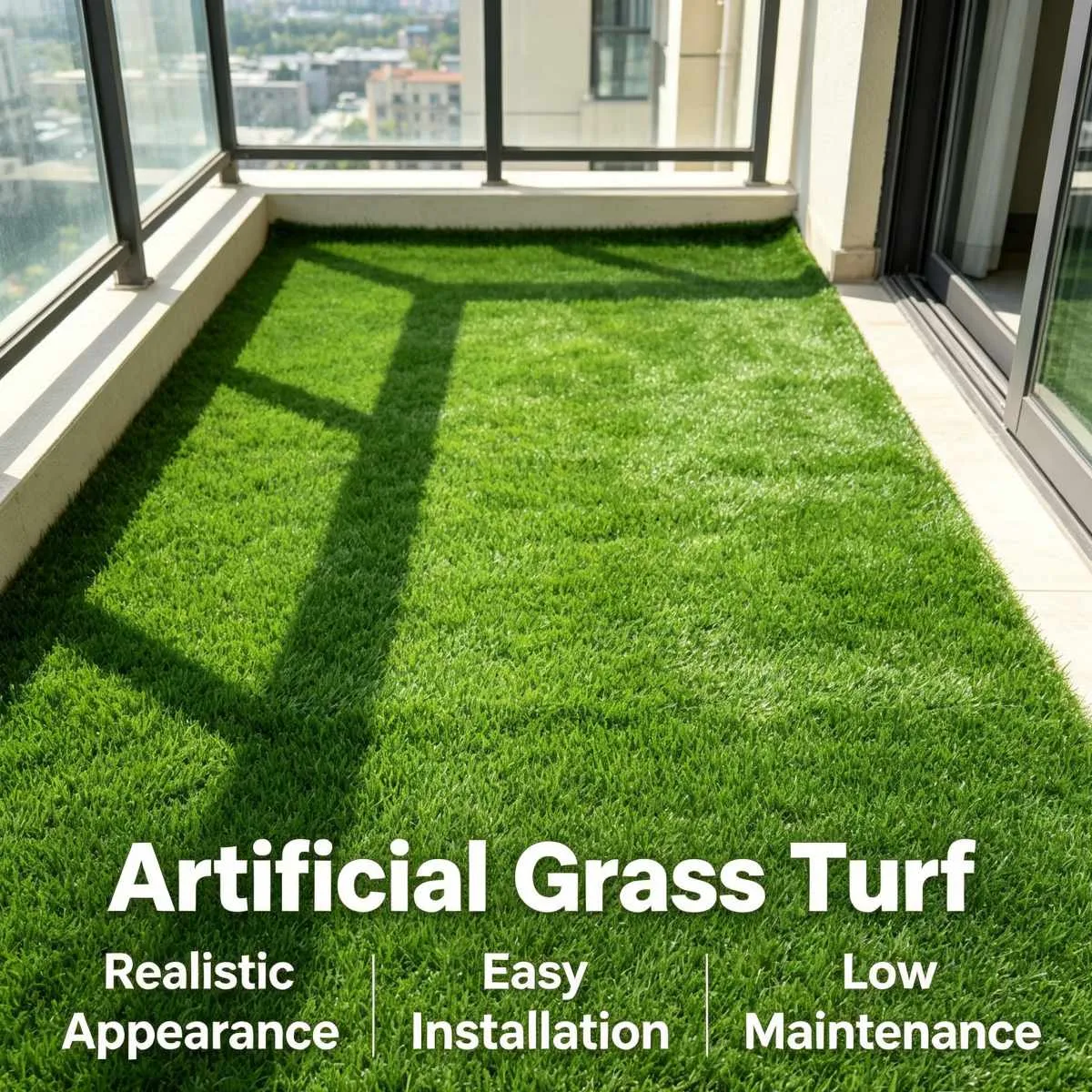 Casual landscaping turf