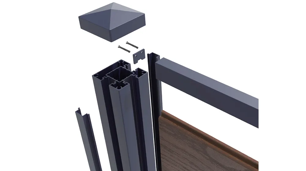 Outdoor WPC Fencing 210×19mm