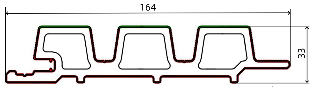 WPC Facade TBG164H33