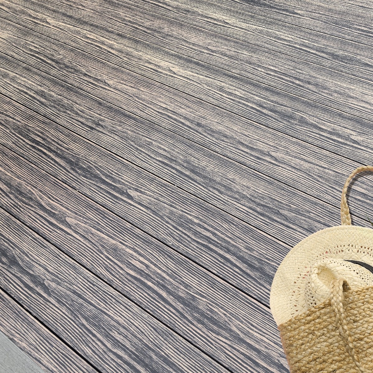 Co-extrusion Dual Color WPC Decking 138×23mm