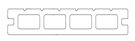 Classic WPC Decking 146×25mm