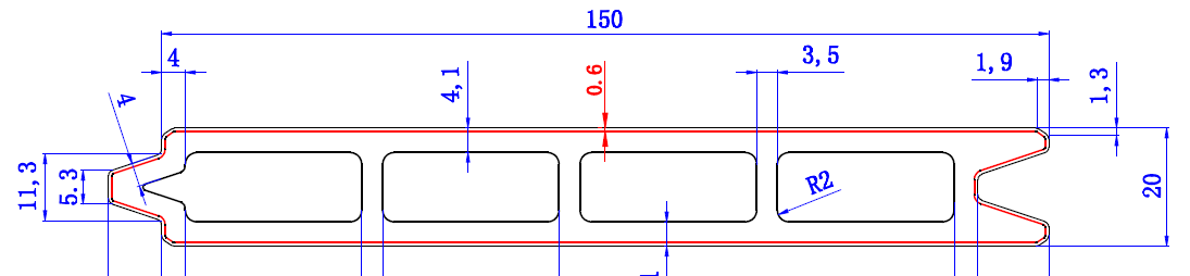 WPC Fencing 159×20mm