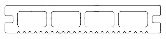 Elastic WPC Decking 140×25mm